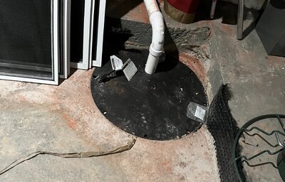 Sump Pump with French Drain-1 Sump Pump with French Drain-1